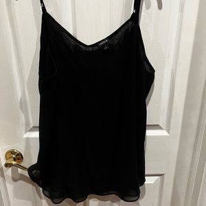 Black Torrid Chiffon Swing Cami